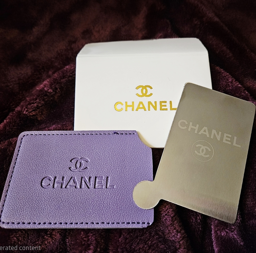 Chanel Card Holder Mirror